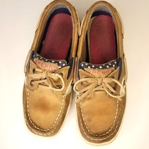Girls SPERRY Butterfly Fish Leather size 1
